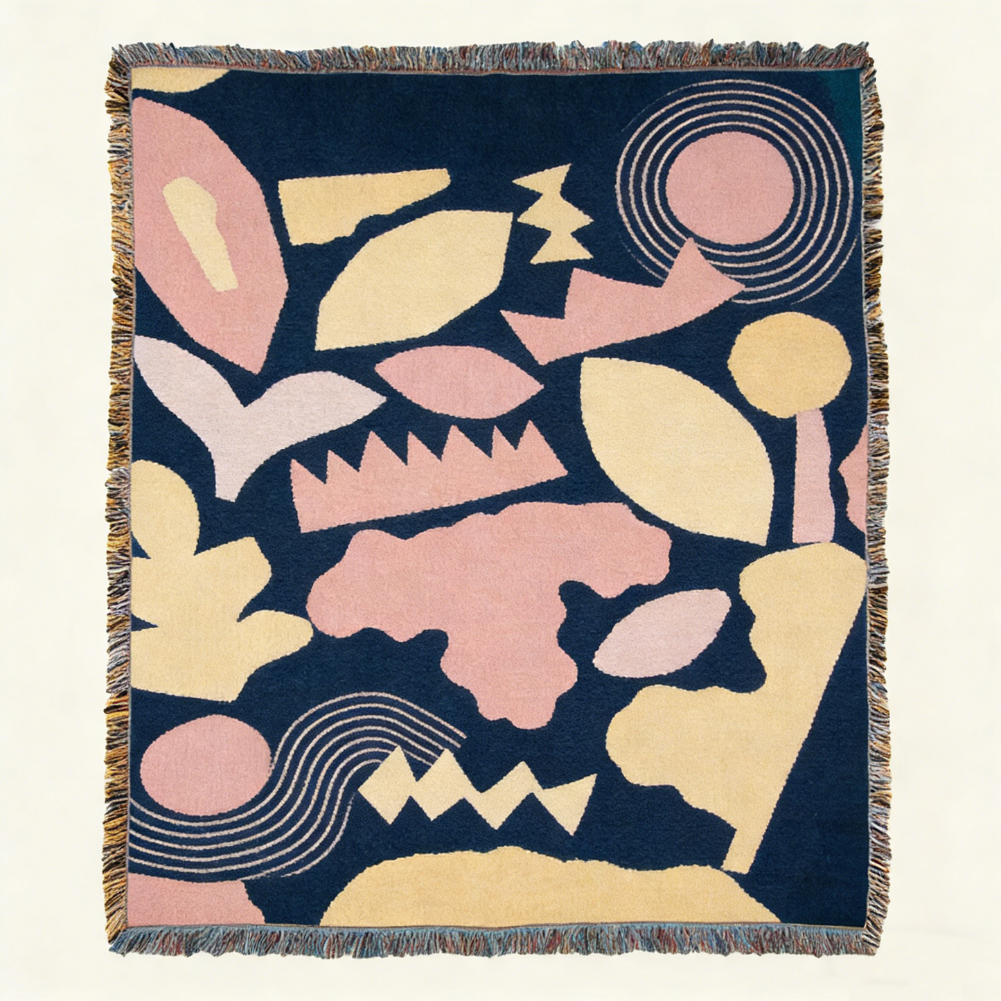 Sustainable Colourful Throw