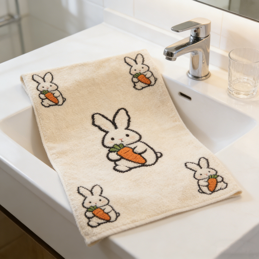 Bunny Face Towel