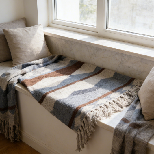 Earthy Soft Throw