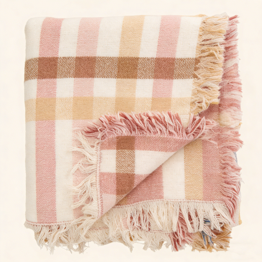 Soft Graphic Throw - Multicolour