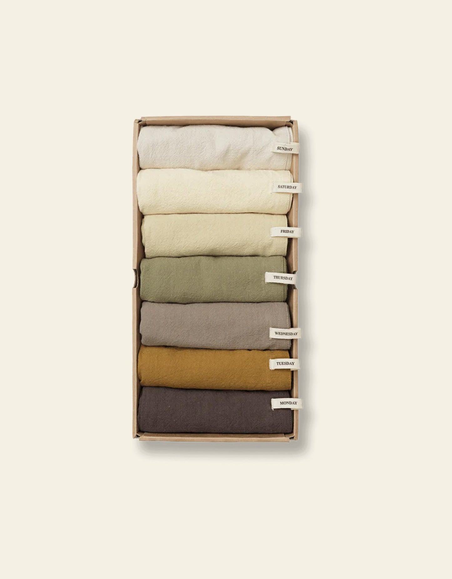 Ferm Living Day Tea Towel, Set of 7